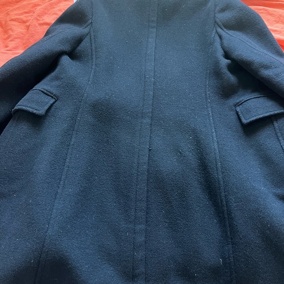 Club Monaco Elegant Dark Blue Trench Coat - Picture 10 of 10